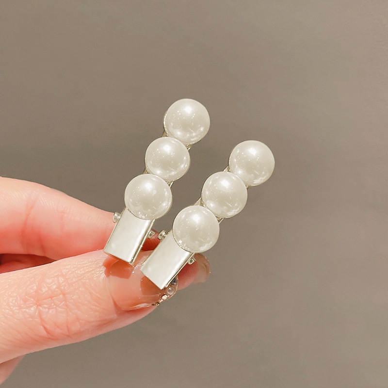 仿巴洛克珍珠发夹小号鸭嘴夹