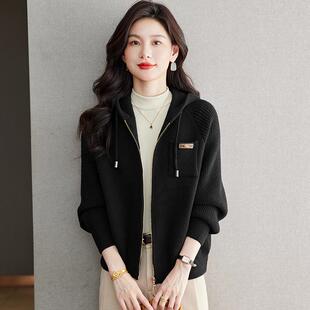 MONLOUVE春秋外套女2025新款春秋款今年流行爆款休闲百搭短款呢子