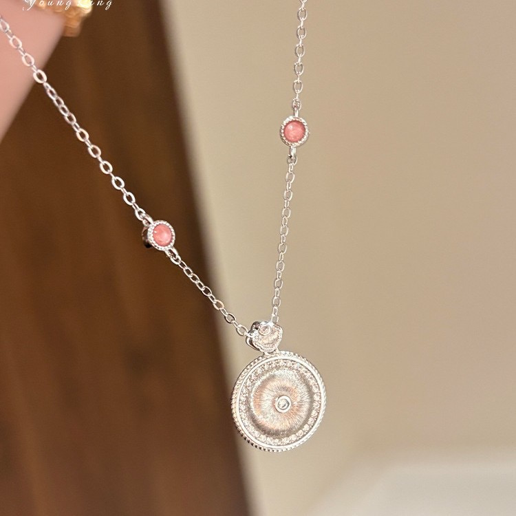 星月清冷感气质项链女ins小众百搭设计轻奢锁骨链泪滴高级感