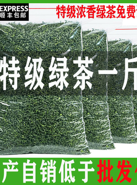 【一斤500g】2025新茶叶高山云雾绿茶春茶毛尖茶日照散装送礼尝鲜