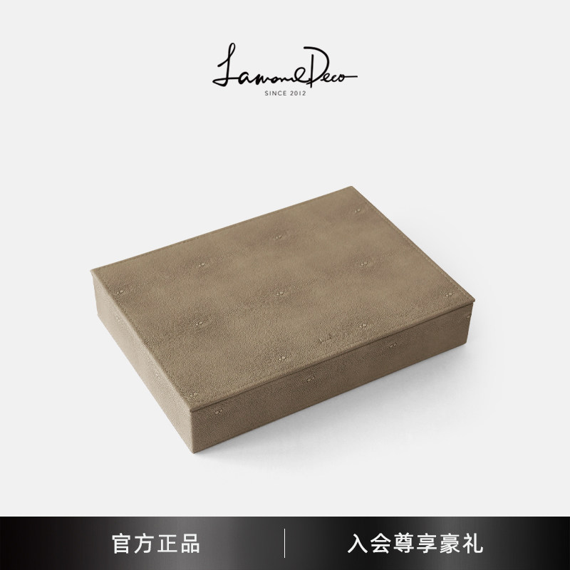 LamomeDeco复古首饰盒轻奢高档大容量珠宝项链收纳盒高级感化妆盒,收纳整理,首饰盒,淘宝优惠券,粉丝福利购,淘宝优惠卷