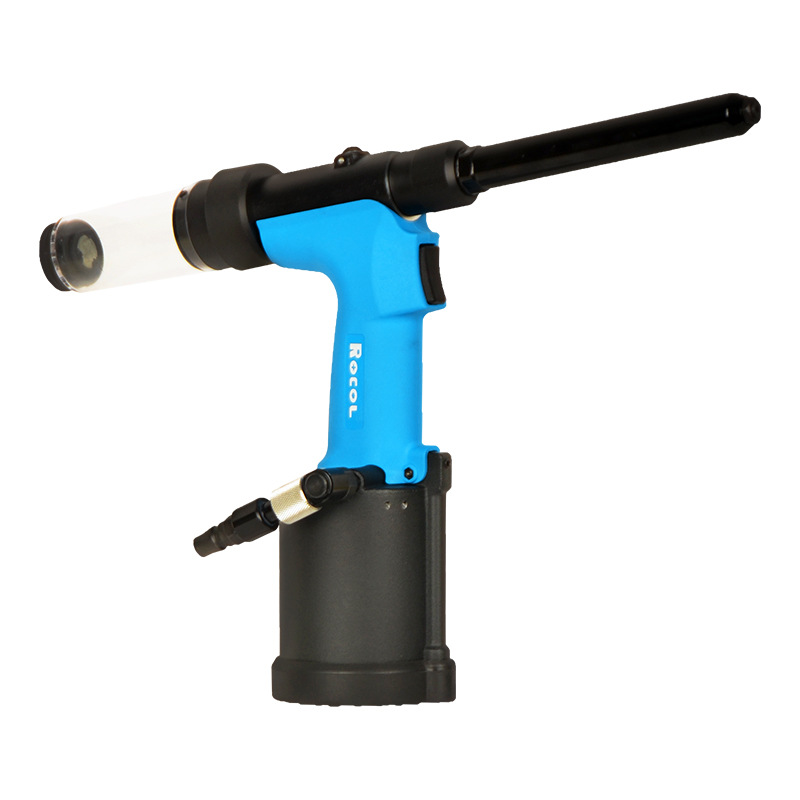 罗哥气动抽芯铆钉枪自吸式工业级不锈钢液压拉钉枪RL4100MV加长头