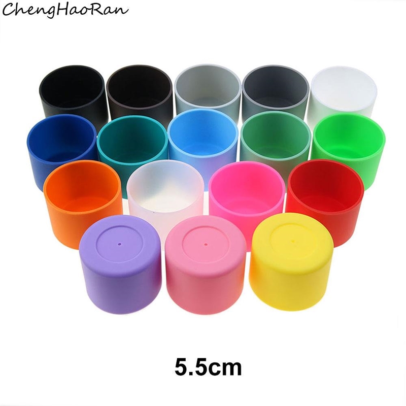 5.5cm硅胶杯底保护套玻璃杯隔热防滑防刮水杯套防磨损保温杯底垫