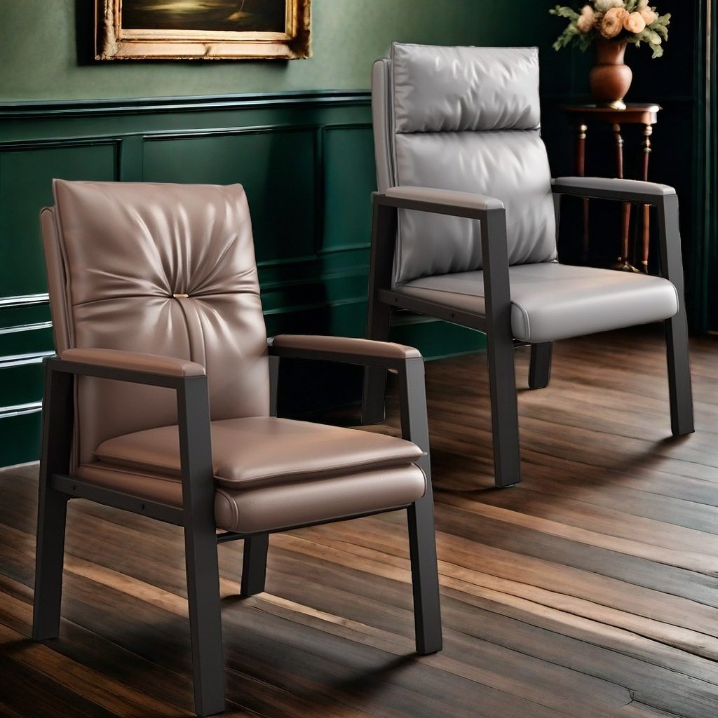 带靠背麻将椅子棋牌室久坐舒服麻将馆凳子办公椅会议椅电脑椅