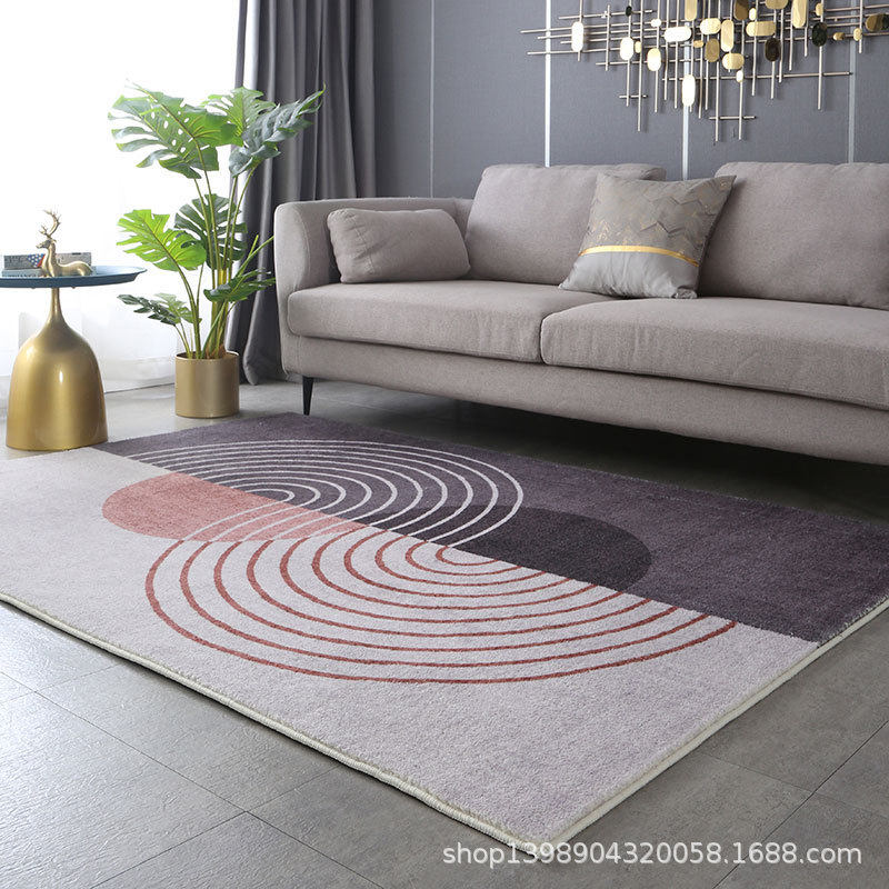 仿羊绒地毯客厅简约现代北欧地毯沙发茶几垫轻奢地毯家用大面积