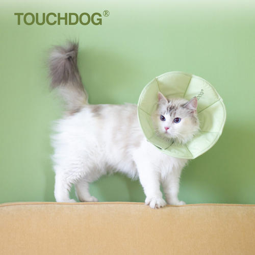 touchdog狗狗伊丽莎白圈猫咪项圈防舔咬颈脖圈宠物头套绝育耻辱圈