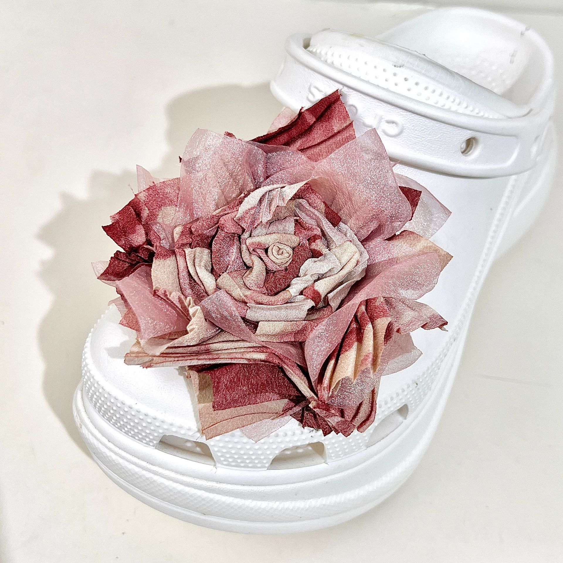 复古干枯玫瑰花朵手工布艺辅料