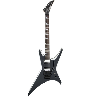 Jackson杰克逊JS 系列Warrior JS32黑色搭配白色边叉子异形电吉他