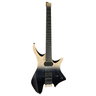 Gusteau古斯特新手入门初学者进阶24品烤枫木便携无头电吉他乐器