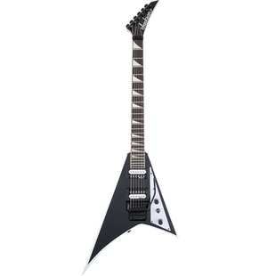 Jackson杰克逊JS 系列 Rhoads JS32黑色白色边叉子异形燕尾电吉他