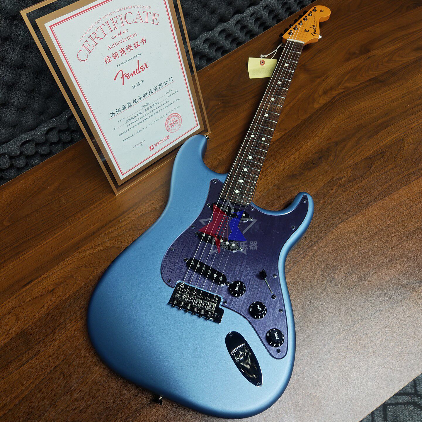 日产Fender芬达Hybrid II第二代融合二代系列Strat航空蓝电吉他