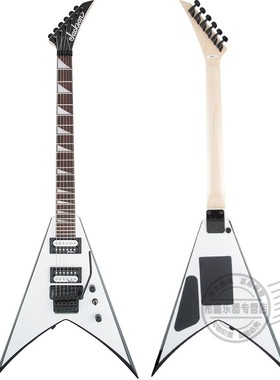 Jackson杰克逊JS系列King V JS32白色黑色边异形叉子燕尾电吉他