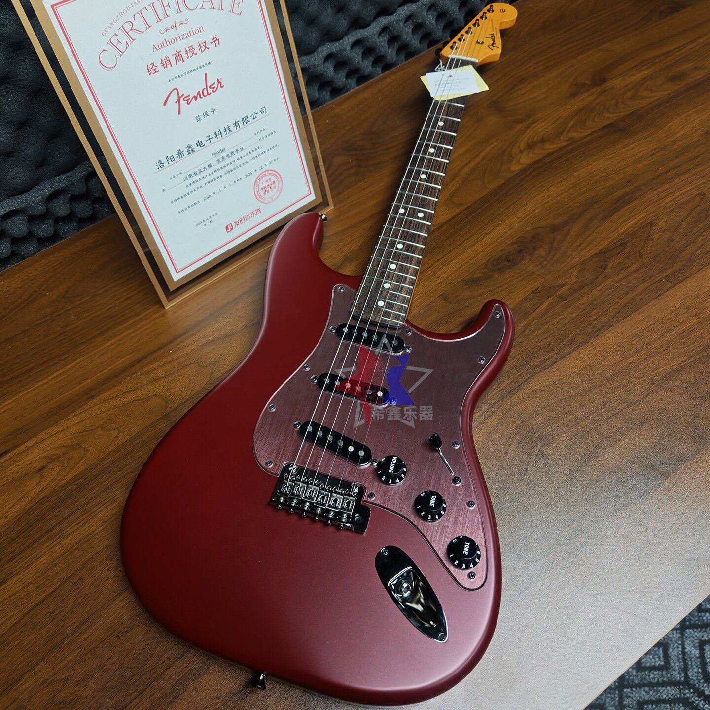日产Fender芬达Hybrid II第二代融合二代系列Strat航空蓝电吉他