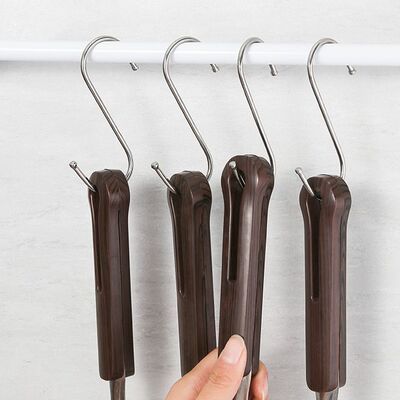 不锈钢s型挂钩晒香肠烧腊肉挂厨房厨具大号s形免打孔浴室金属勾子