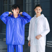 加厚全身防暴雨外送骑手电动机车两件式 男女款 防雨服 套装 雨衣雨裤