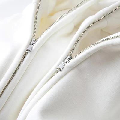 连帽宽松纯棉卫衣外套洋气秋冬