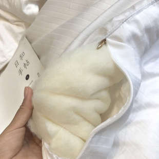 白色全棉大豆被子被芯四季 通用春秋冬被加厚保暖纯棉床上用品双人