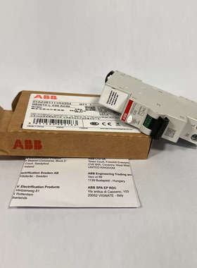 ABB漏电保护断路器GS201CL 1P+NA C10 C16A C20A C25 C32单极漏电