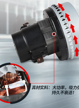 洁霸BF510A吸尘器工业强大吸力吸水机干湿两用桶式商用洗车店70L