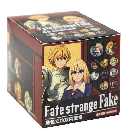 MEBUKU Fate strange Fake角色立绘双闪徽章