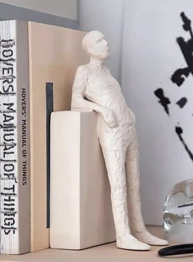 现代简约大理石树脂桌面台面装饰品摆件酒店样板间书房书桌摆设