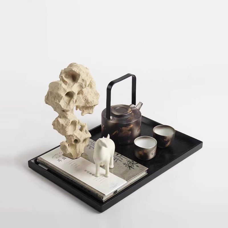 新中式几何陶瓷茶壶插花花瓶创意摆件样板间售楼处别墅家居装饰品,家居饰品,装饰摆件,淘宝优惠券,粉丝福利购,淘宝优惠卷