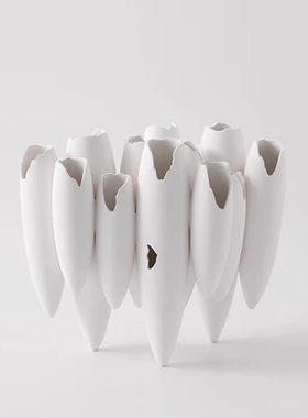 陶瓷桌面摆件现代简约客厅餐厅