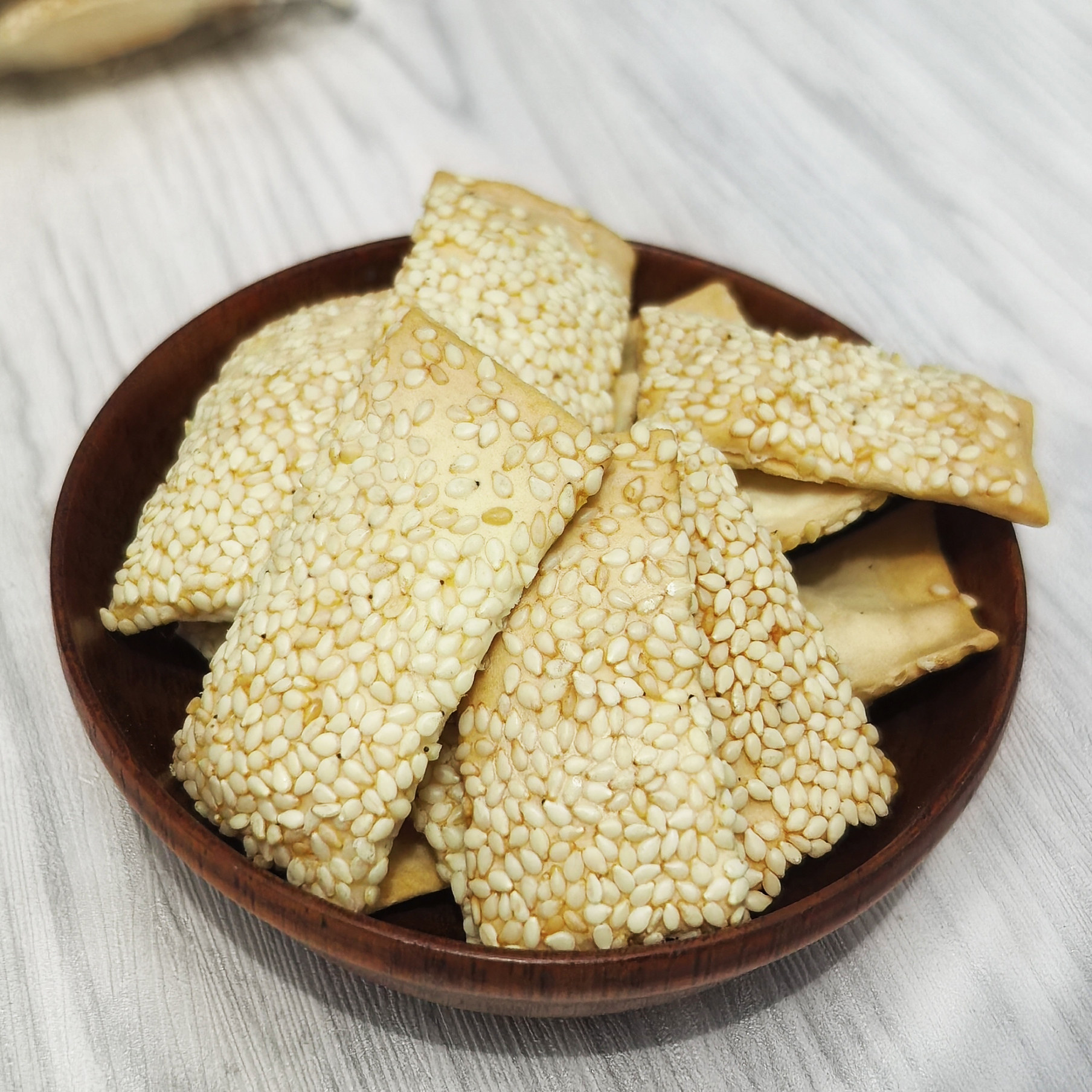 河北保定特产曲阳缸炉小烧饼缸炉烧饼芝麻薄饼香酥脆饼零食