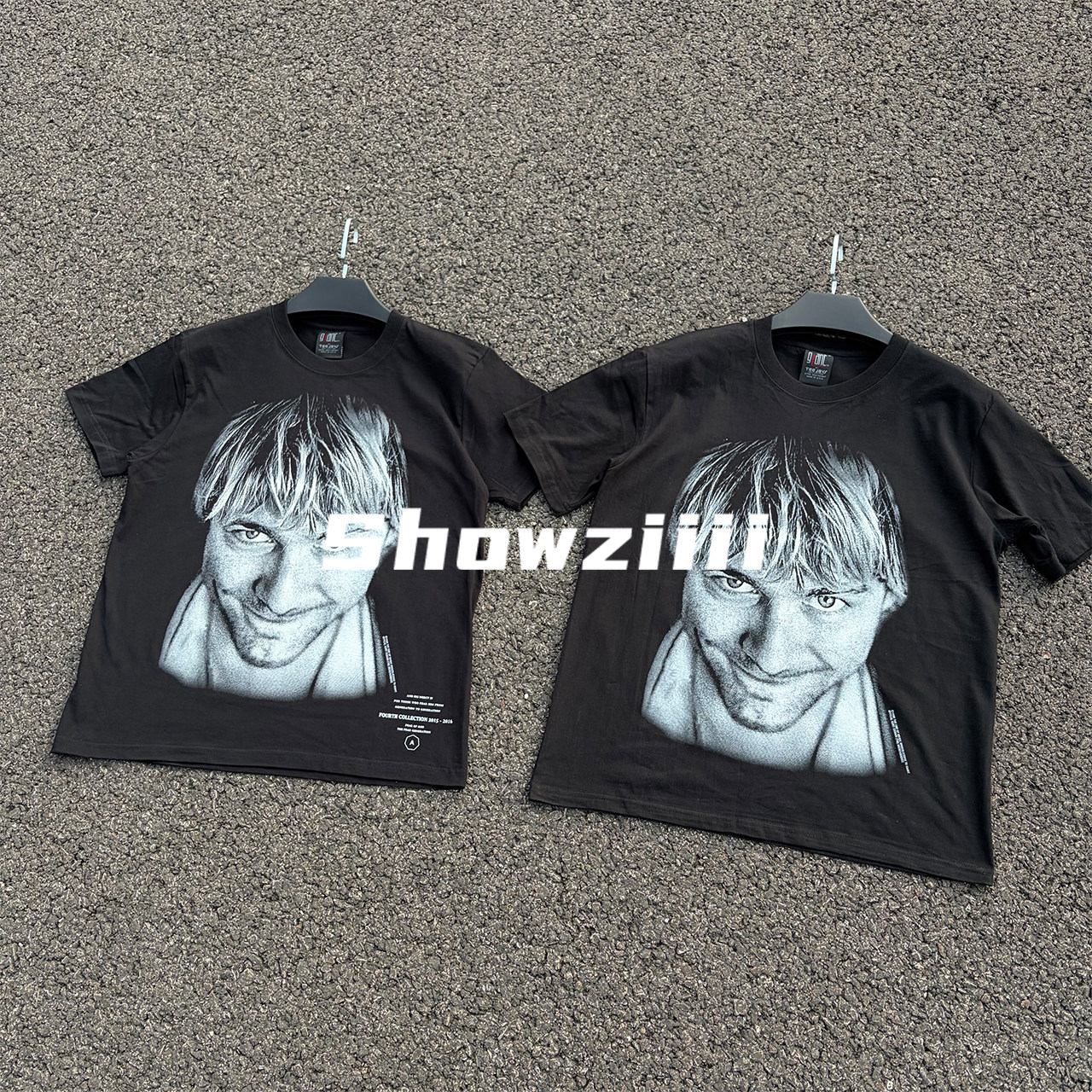 现货秒发！VTG科特柯本微笑凝视素描人像短袖T恤OG 限定版