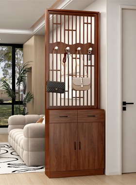 屏风隔断客厅2024新款入户正对门进门遮挡轻奢创意新中式玄关隔断