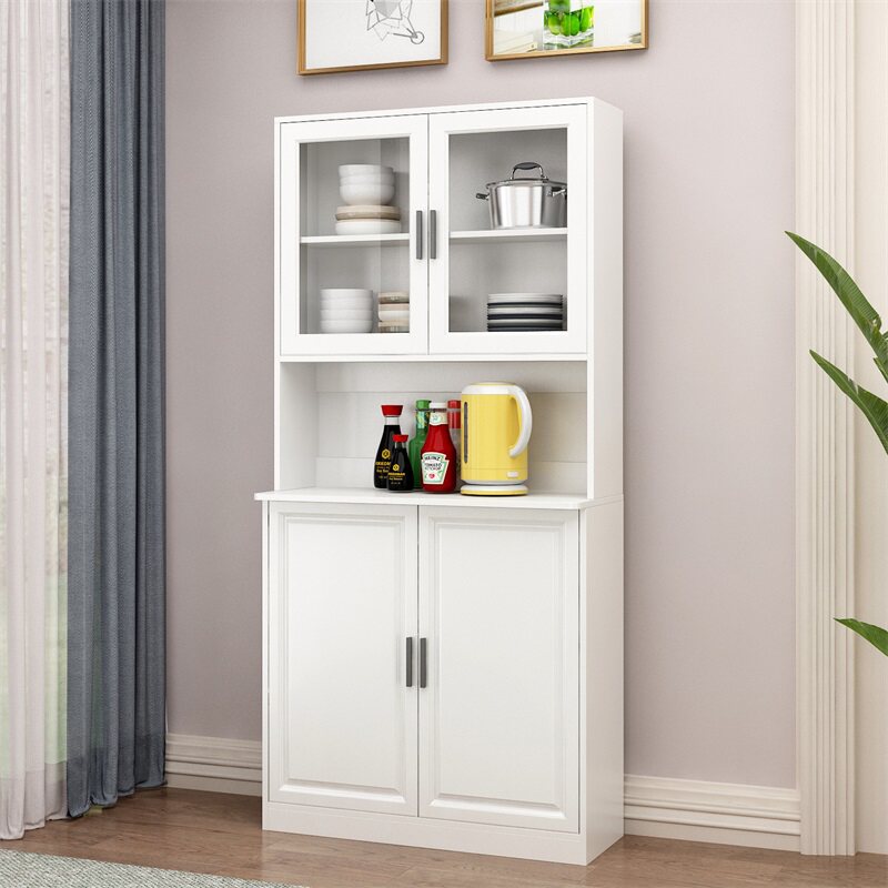 餐边柜客厅柜子储物柜置物柜橱柜家用厨房碗柜墙边收纳柜茶水柜
