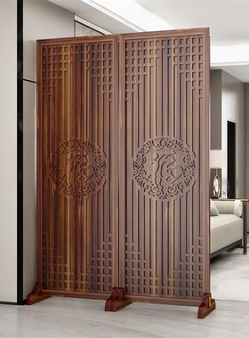 屏风隔断客厅进门遮挡隔断墙简易自装轻奢现代办公室酒店家用屏风