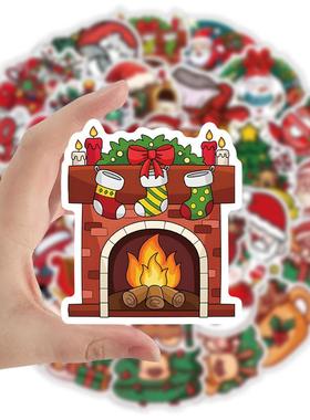 103pcs Christmas Stickers decorations Xmas Gift Stickers