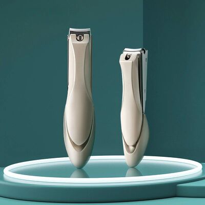 Nail Clippers Stainless Steel Anti Splash Fingernail Cutter