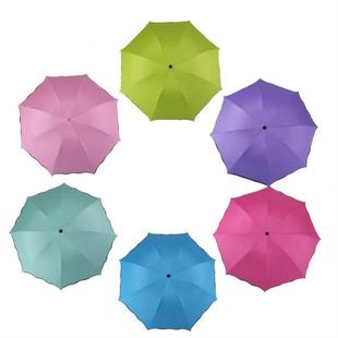 umbrella sun protection pure folding summer color