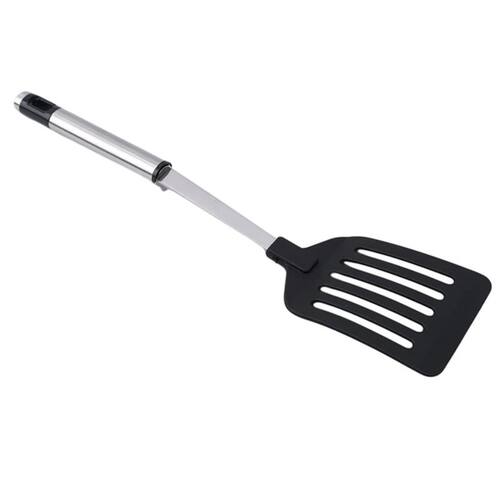 Stainless Steel Turners Kitchen Tools Nylon Handle Spatula F