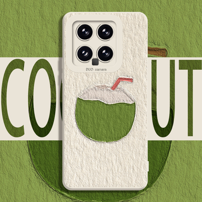 适用小米手机壳夏日椰子