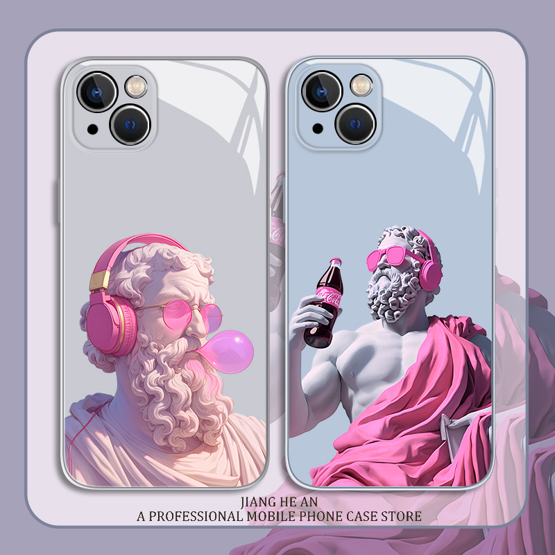 适用苹果手机壳苏格拉底