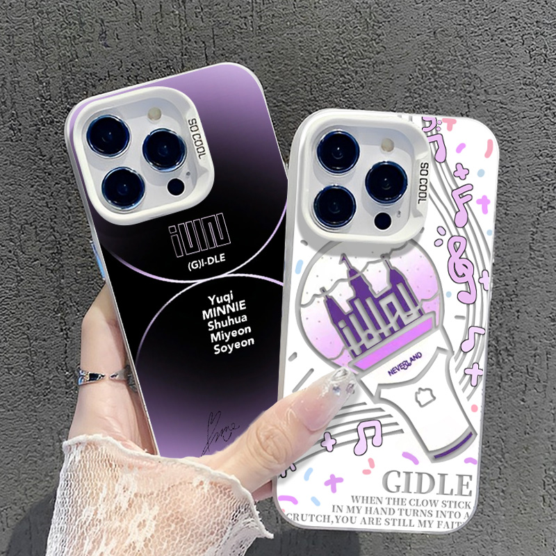 适用苹果手机壳gidle应援棒