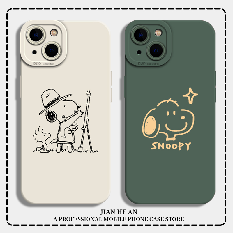 适用苹果手机壳史努比