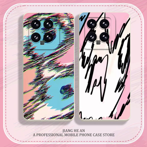 适用小米手机壳抽象孤独摇滚