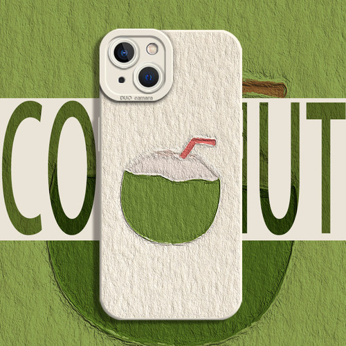 适用oppo手机壳夏日椰子