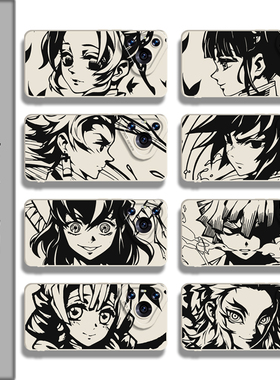 线稿适用华为nova14ultra手机壳mate70鬼灭之刃pura80pro+炭治郎60动漫50二次元40周边30男13/12/11/10/9/8/p