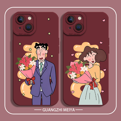 适用苹果手机壳美伢广志