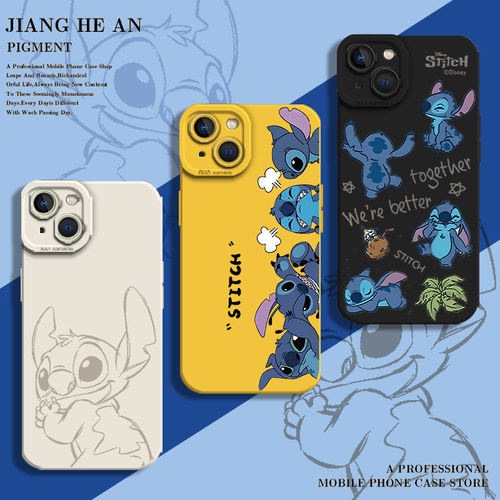 适用苹果手机壳史迪仔