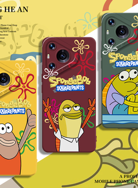 比奇堡的居民们适用华为mate70pro+手机壳pura80ultra小丑鱼60情侣50新款40卡通30/nova14/13/11/10/9/8/12/p