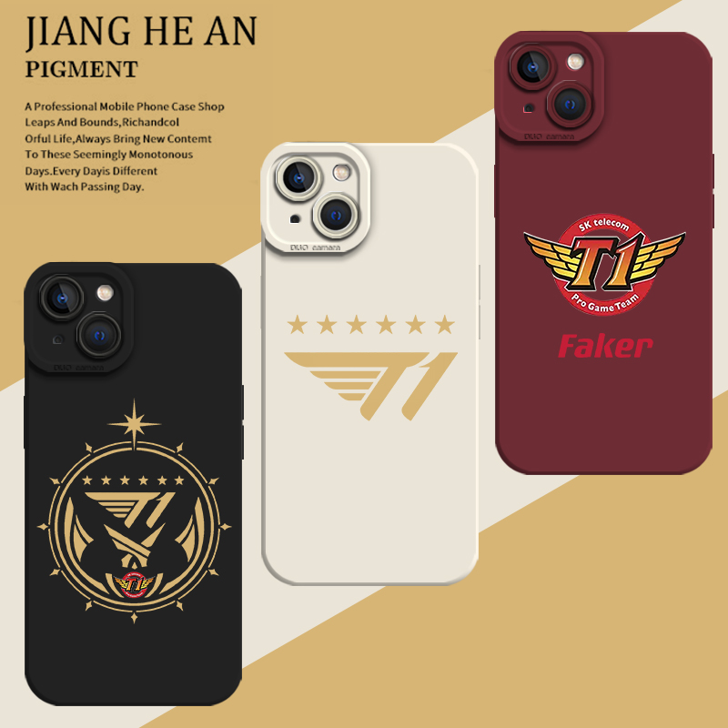 适用六星t1战队手机壳faker