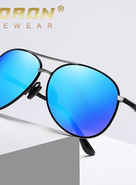 偏光太阳眼镜开车镜墨镜专用驾驶男士防司机新款紫外线蛤蟆镜日夜