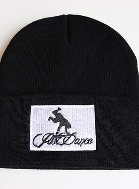 帽针织毛线街舞头转护帽子刺绣儿童bboy/breaking嘻哈男学生成人