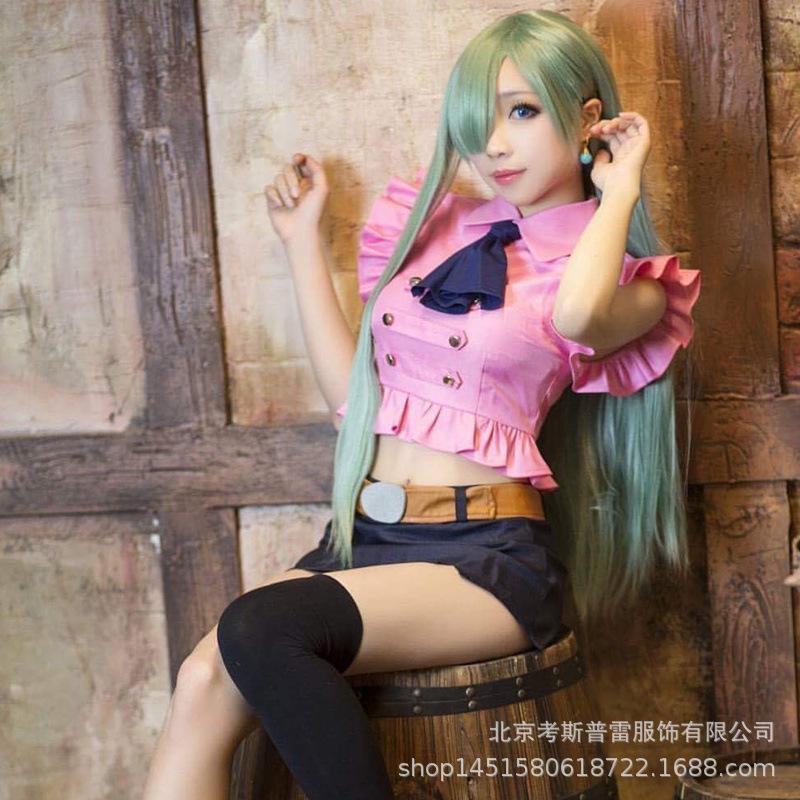 七罪cosplay大cos女服服装伊丽莎白主短裙原罪伊丽莎白里昂妮丝节_虎窝淘